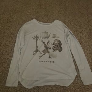 Light Blue Long Sleeve Size 13-14